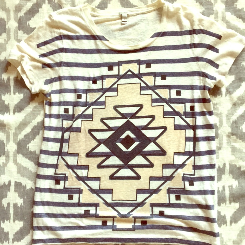 J. Crew linen t-shirt